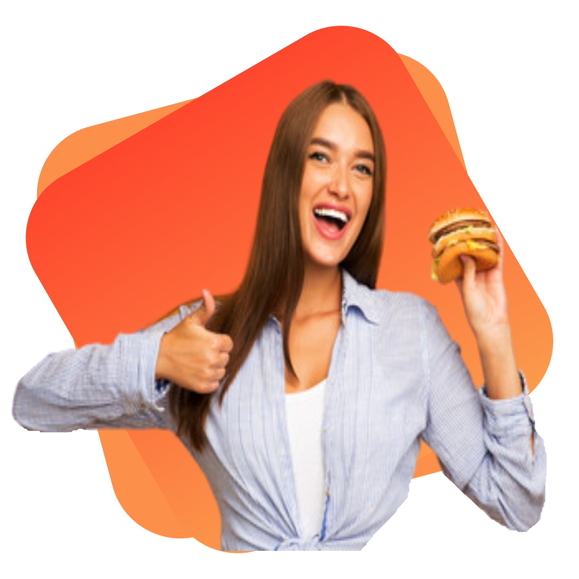 female-holding-burger